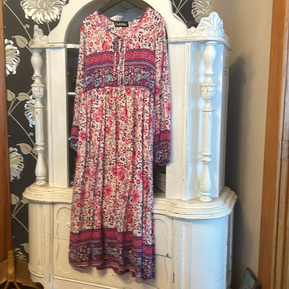 # 167 Cherie Bliss Boho maxi fit small to medium
